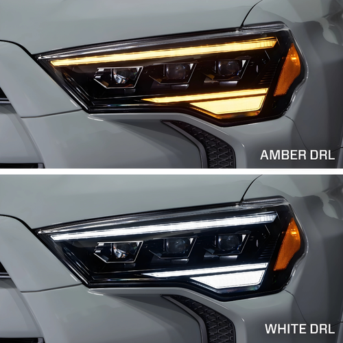 Sequential amber LED headlights Toyota 4Runner 2014–2024