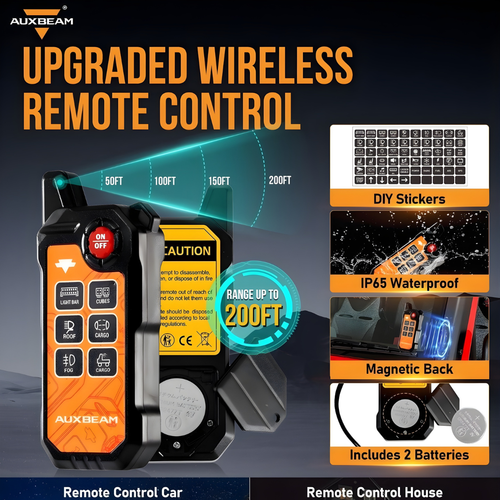 Slim single row switch panel overland build