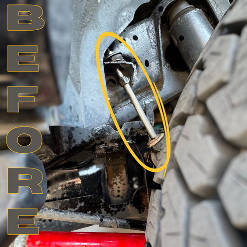 High-strength rear end links Toyota 4Runner