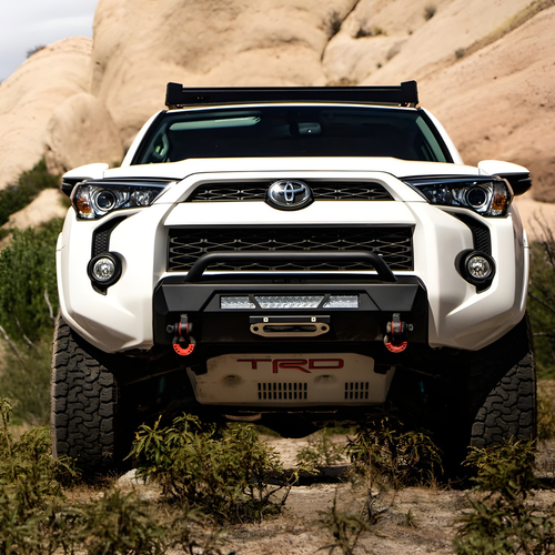 4runner winch bumper recovery setup d ring moun