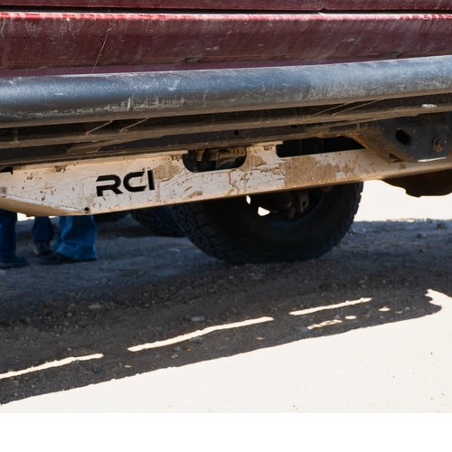 4th gen 4runner fuel tank skid plate installed