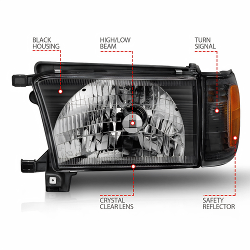 2001 4Runner crystal clear headlight housings