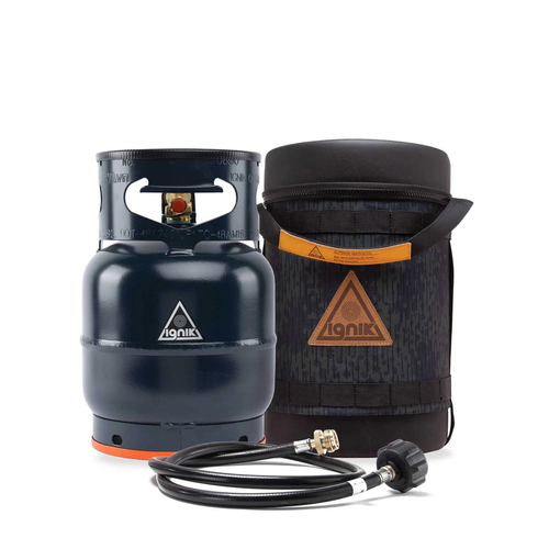 Ignik Gas Growler 5.0 Deluxe refillable propane tank for overlanding