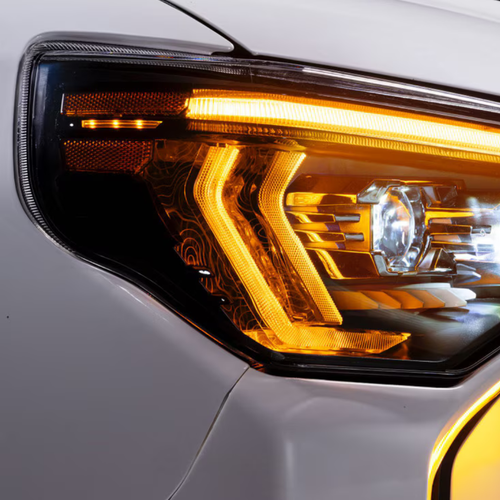Morimoto XB Evo headlights for 5th gen Toyota 4Runner at night
