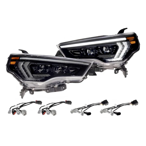 Morimoto XB Evo Hybrid headlights for 2014-2024 Toyota 4Runner