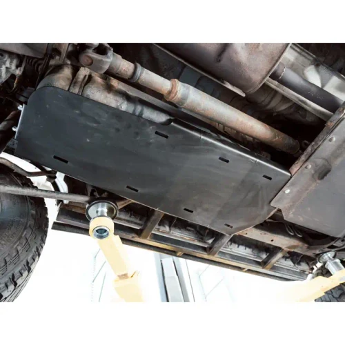 RCI fuel tank skid plate mounting detail