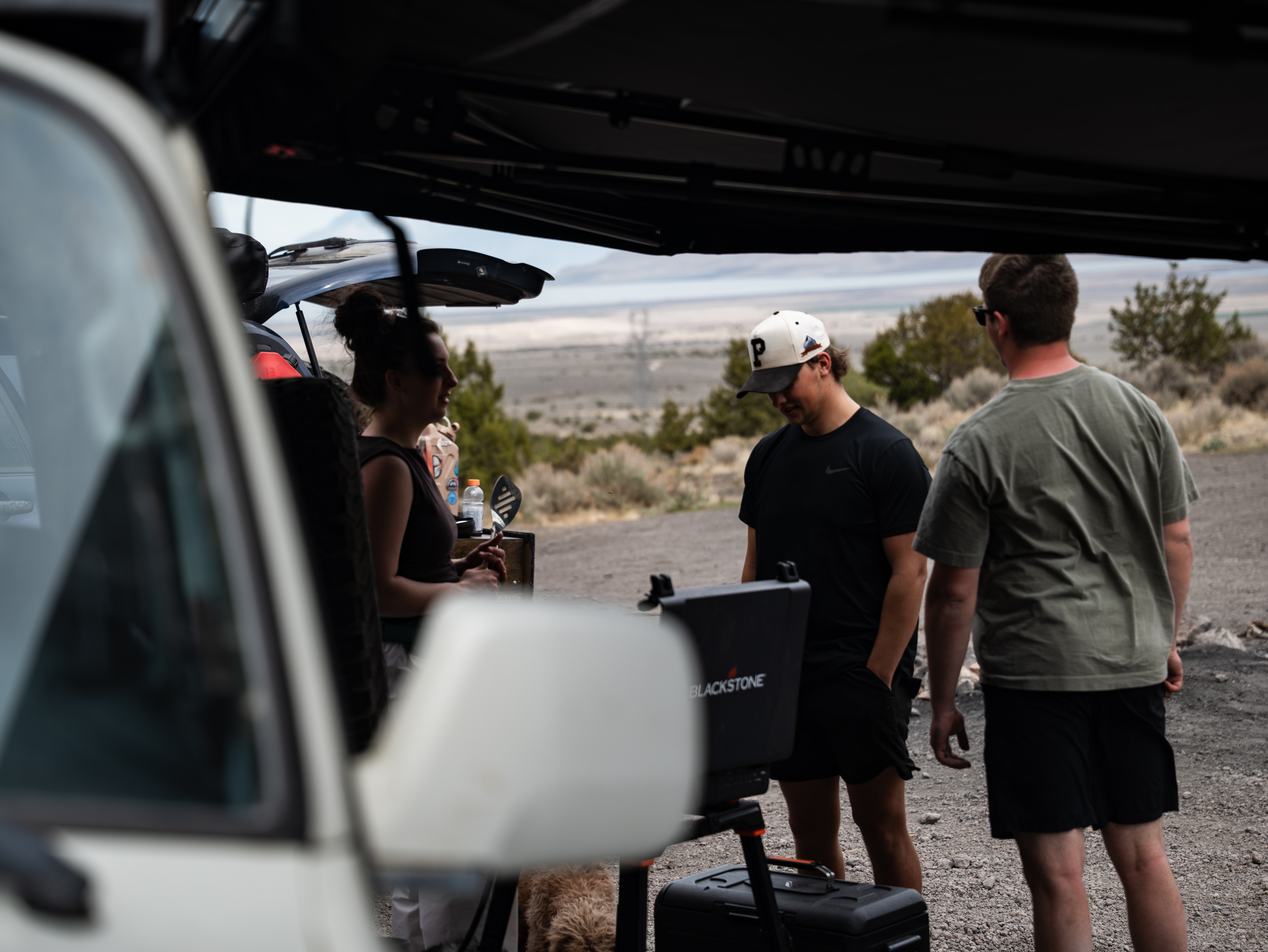 Modified 4Runner build photographed at golden hour for the 4R Customs rig showcase