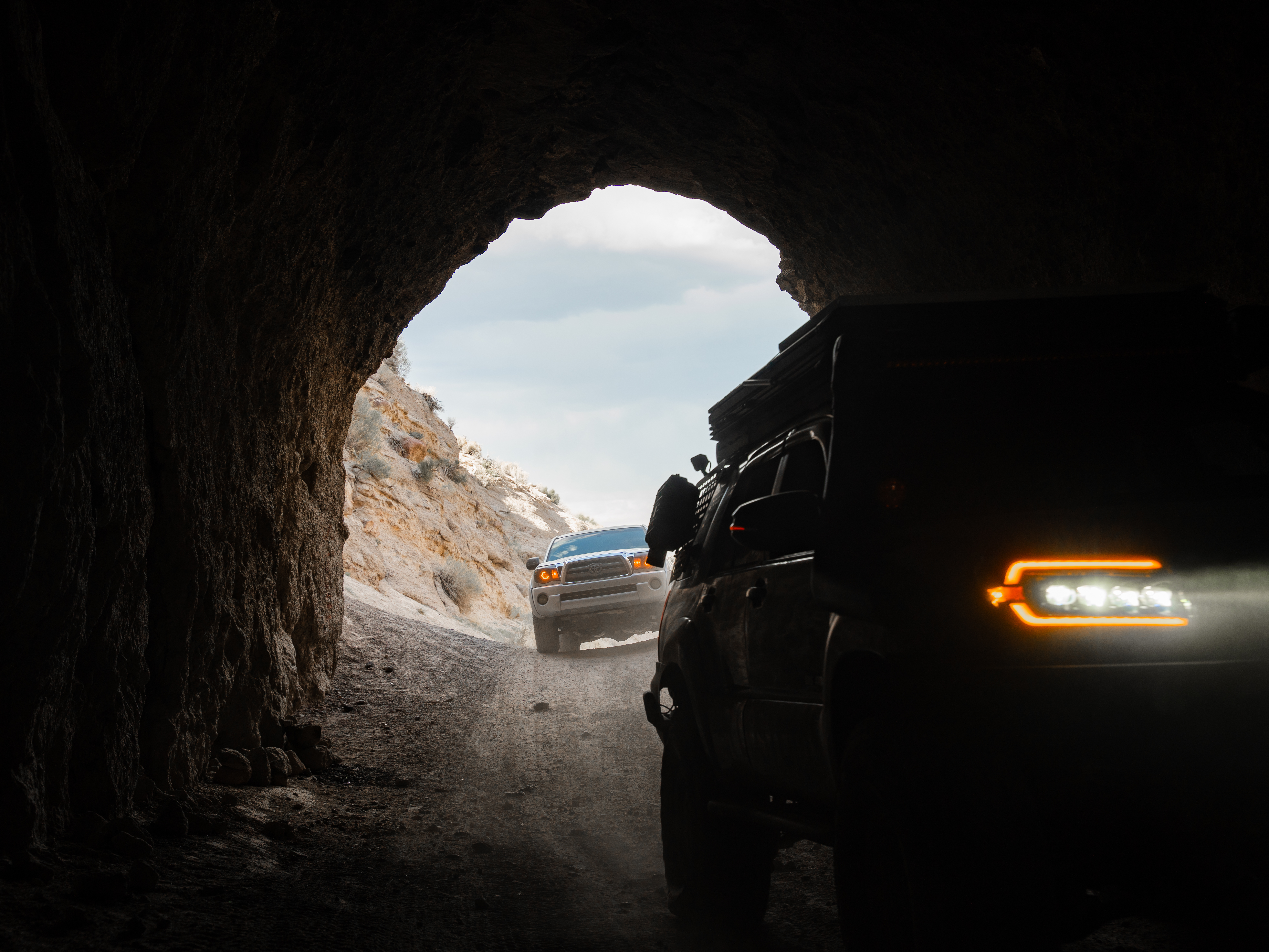 Scenic modified Toyota 4Runner photographed outdoors for the build gallery