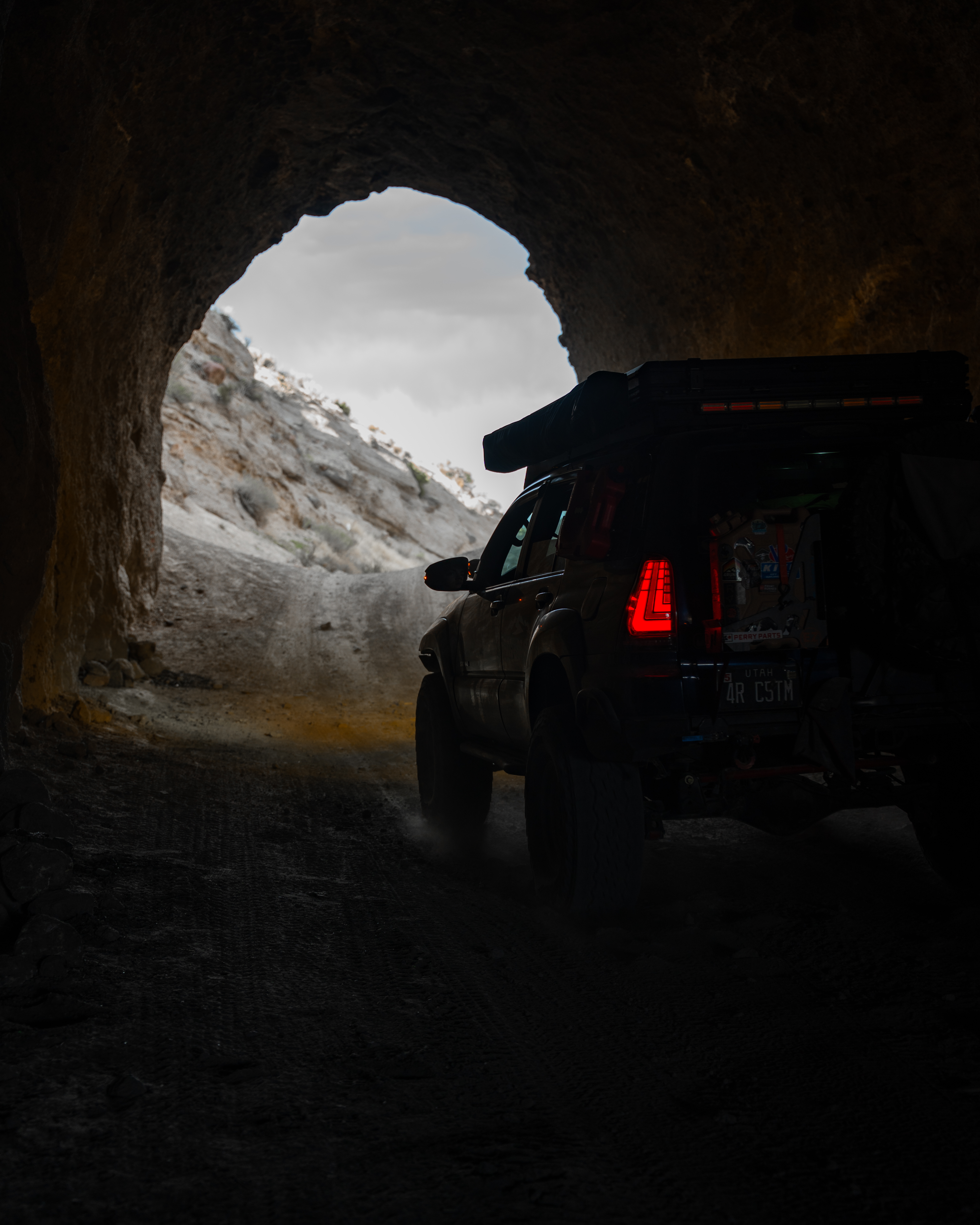 Modified 4Runner parked in a rugged outdoor location for a 4R Customs feature