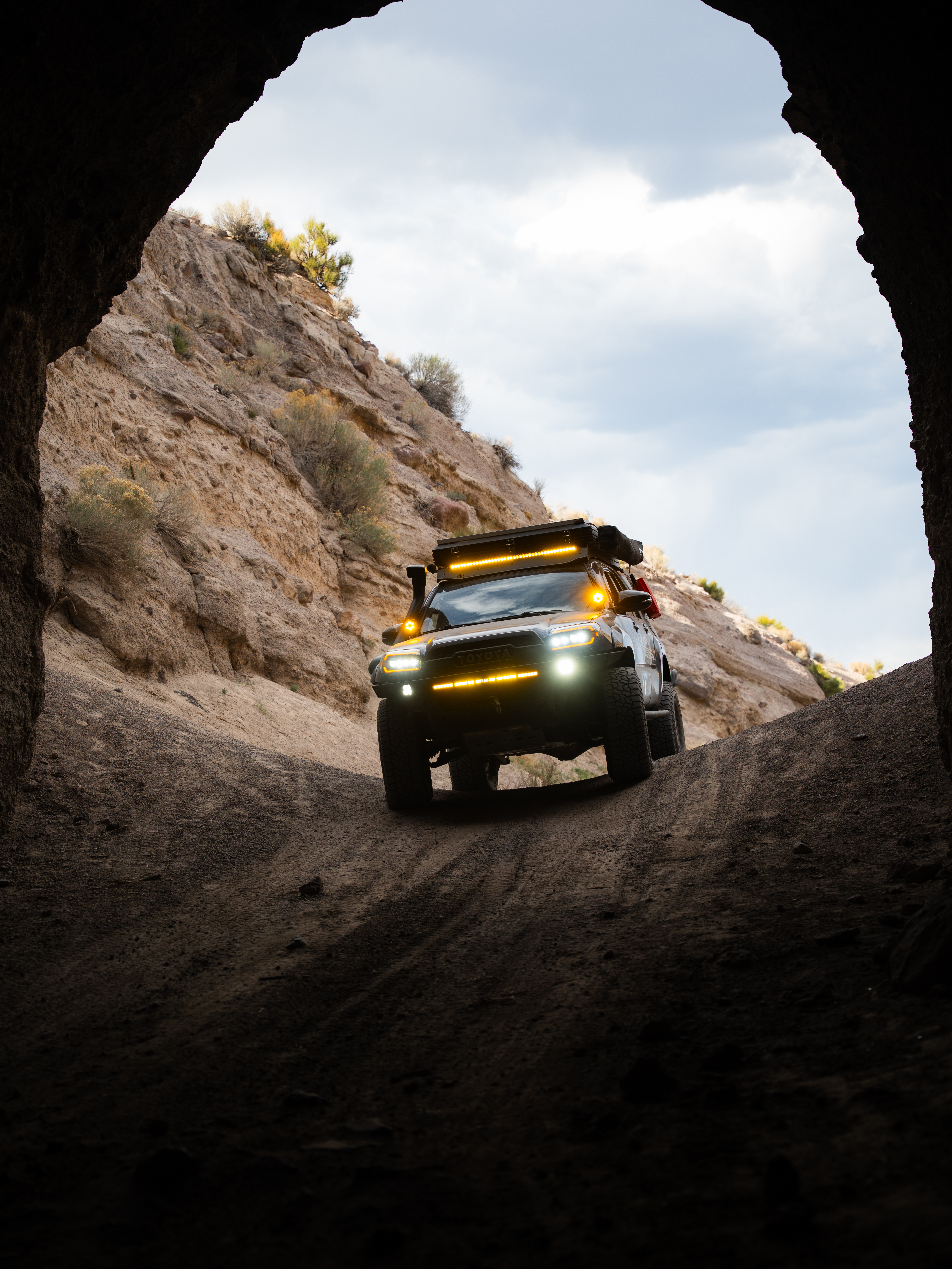 Toyota 4Runner build image with detailed modifications and trail-ready styling