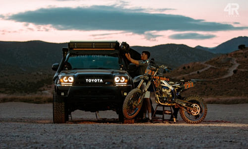 Toyota 4Runner prepared for adventure with off-road and travel-focused modifications