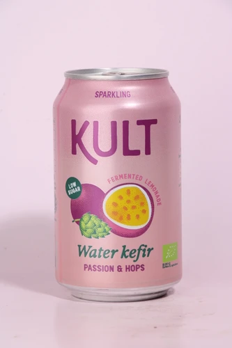 *Kult | Water Kefir | Passion & Hops | BIO | BLIK van Kult 