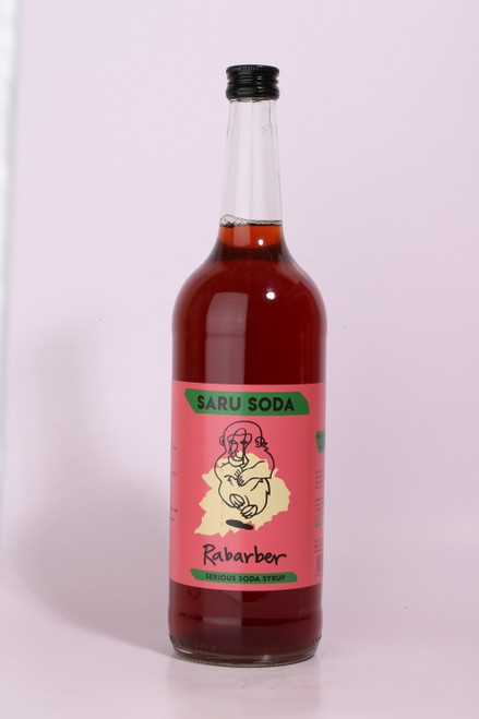 Saru Soda | Rabarber Shrub | 1L | SIROOP