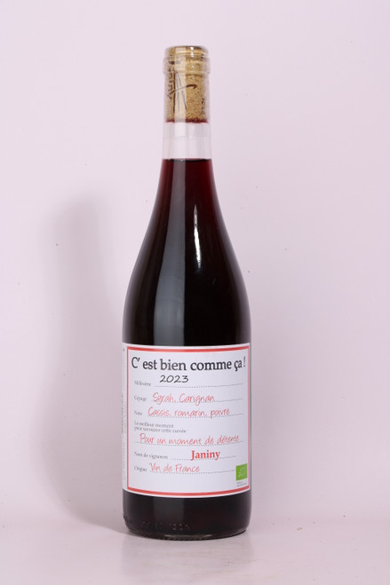 Mas de Janiny | C'est bien comme ca rouge | 2023