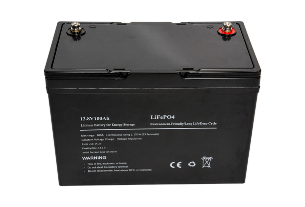 LAC Solar 12.8v 100ah lithium battery for solar energy