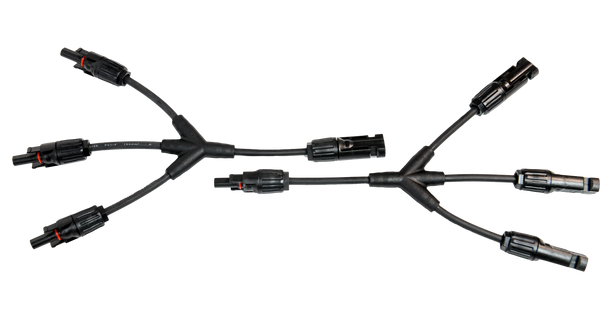 MC4 Wire Y Branch Connector 1 to 3