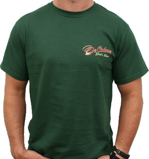 Walk With Him - Forest Green Front/Back Logo