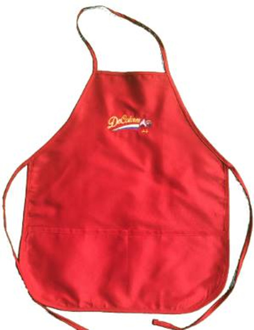 DeColores/Rainbow 2 Pocket Apron Red DeColores/Rainbow 2 Pocket Apron Red