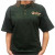 Walk With Him Short Sleeve Henley Forest Green