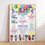 PERSONALISED BY US & EMAILED Bananas In Pyjamas Birthday Milestone Poster Design 20439