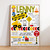 PERSONALISED BY US & EMAILED Construction White Milestone Board Birthday Poster Design 20087