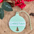 Gingham | Bauble With Cutout | Design 21177