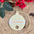 Gingham | Bauble With Cutout | Design 21177