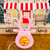 Gingham | Bauble Lollipop or Chocolate Holder | Design 20364