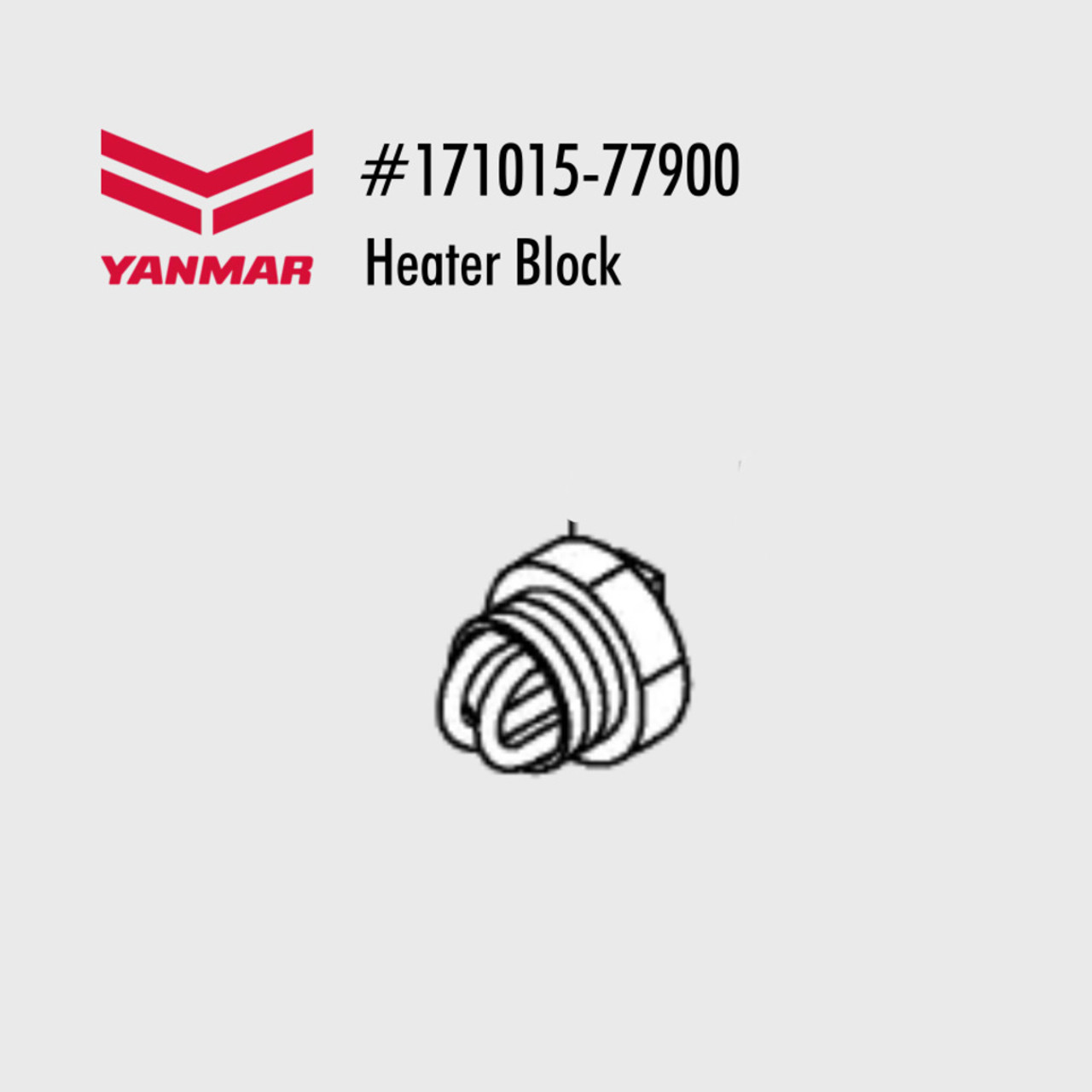 Heater Block 171015-77900 (YAN13060)