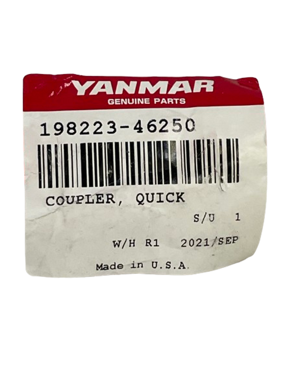 Hydraulic Quick Coupler 198223-46250 (YAN19987)