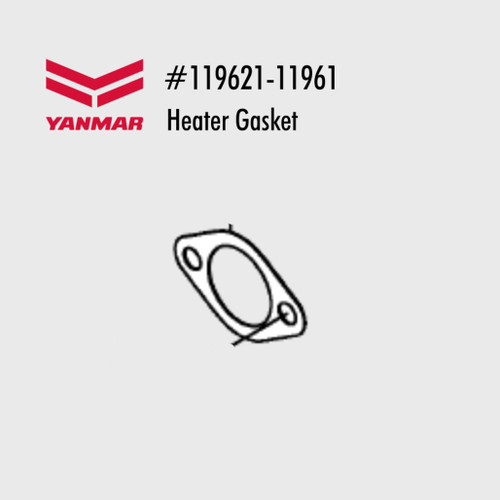 Heater Gasket 119621-11961 (YAN03601)