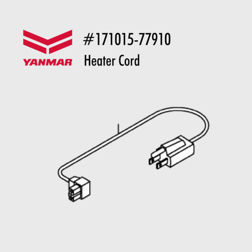 Heater Cord 171015-77910 (YAN13061)