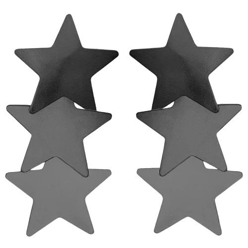 Orion Star Earrings-Gun Metal