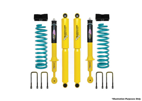 Dobinsons 2.0" to 3.0" Lift Kit for Toyota Hilux Revo Dual Cab 2015 and on with Quick Ride Rear - DSSKIT4632 - DSSKIT4632