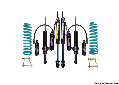 Dobinsons 1-3" MRR 3-Way Adjustable Suspension Kit for Nissan NISSAN Frontier D41 2022 ON Extended Rear Shackles - DSSKITMRAD41ERS - DSSKITMRAD41ERS