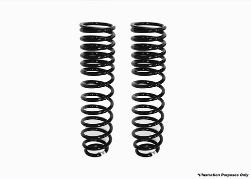 DOBINSONS COIL SPRINGS PAIR (BLACK) - C97-147VTB