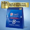 Crest 3D Whitestrips Glamouröses Weiß & Vivid White + LED-Paket (nicht in der versiegelten Box)