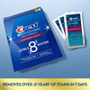 Crest 3D Whitestrips Glamouröses Weiß & Vivid White + LED-Paket (nicht in der versiegelten Box)