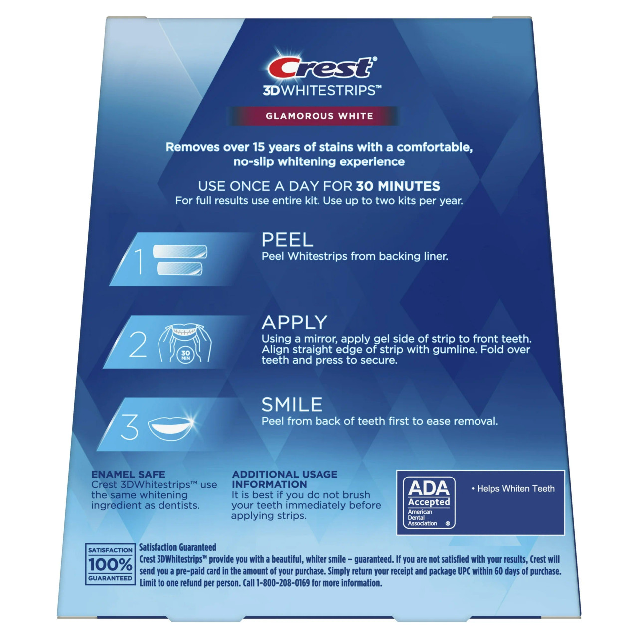 Crest 3D Whitestrips Glamorous White Crest 3D Whitestrips Glamorous White