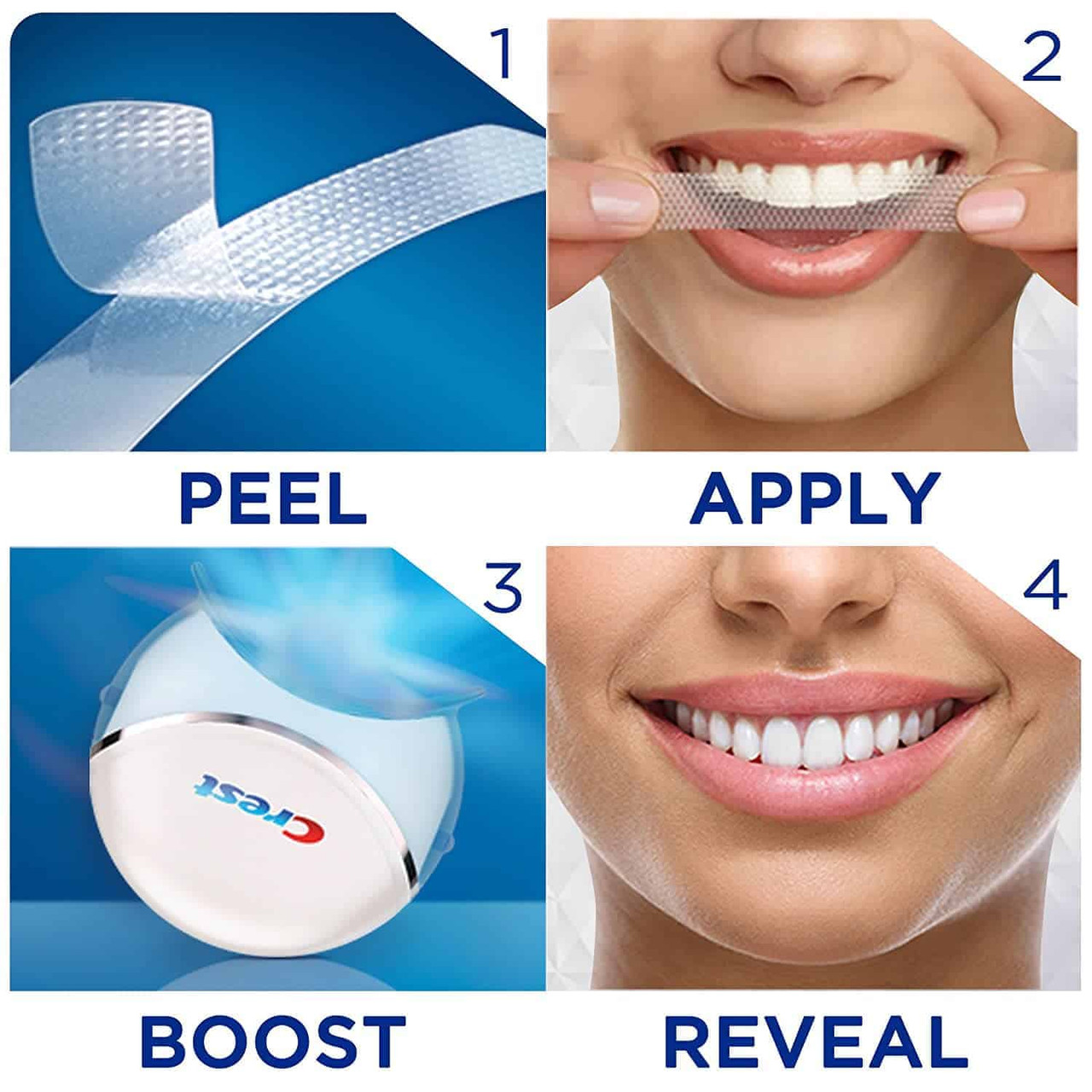 crest 3d teeth whitening kit