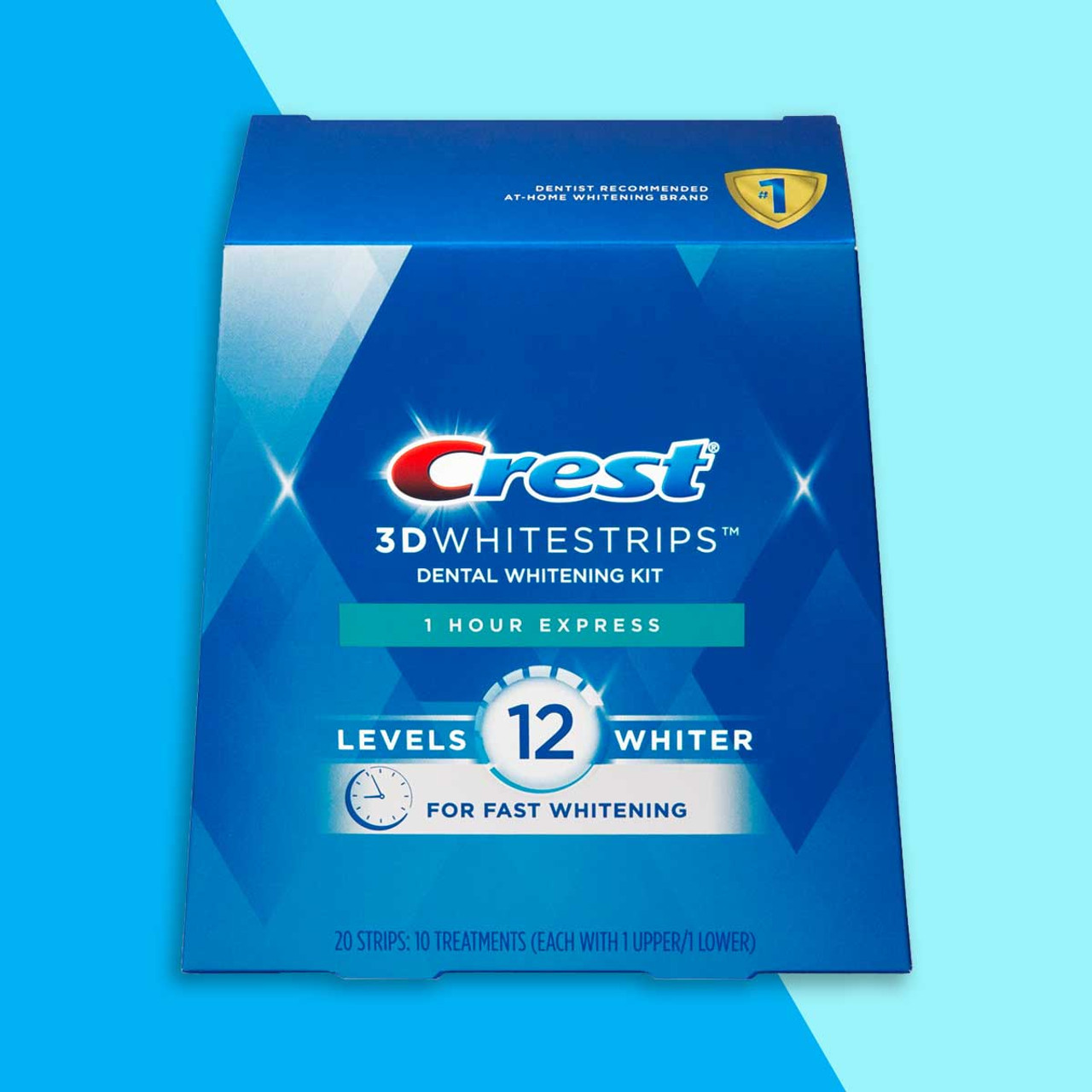 Crest 3D Whitestrips 1 Hour Express