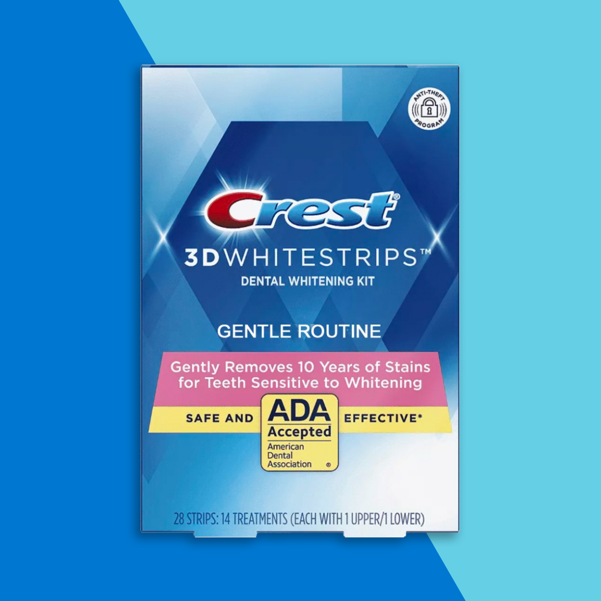 Crest 3D Whitestrips Gentle Doux
