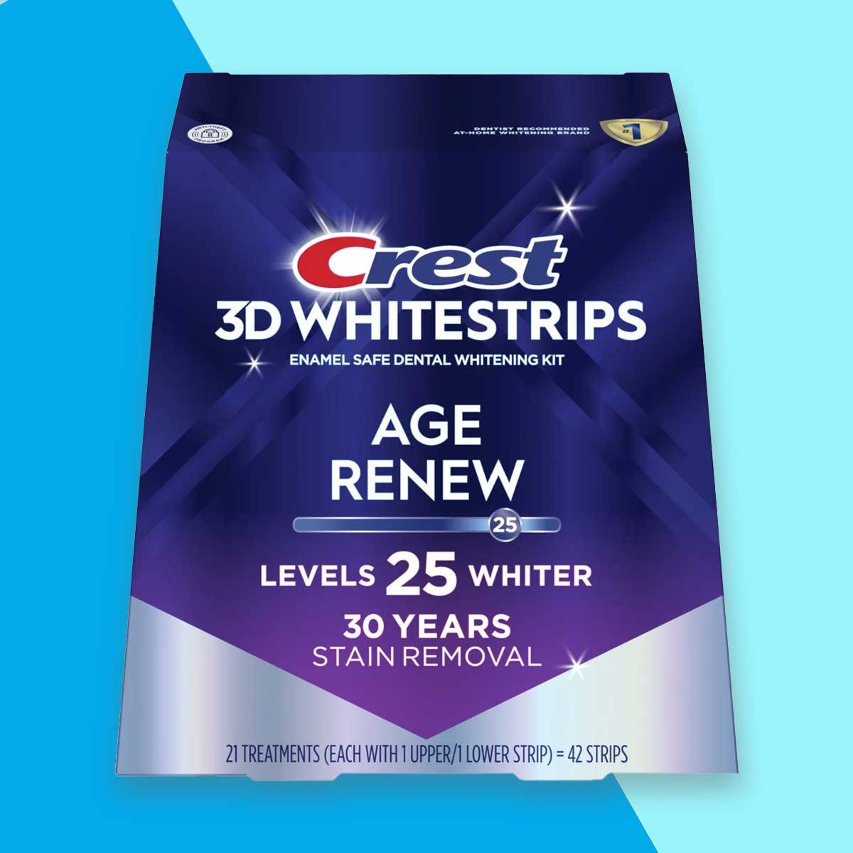 [DUO] Crest Age Renew + Kit LED (Supreme Bright) – 25 Niveaux Plus Blancs, Sans Boîte