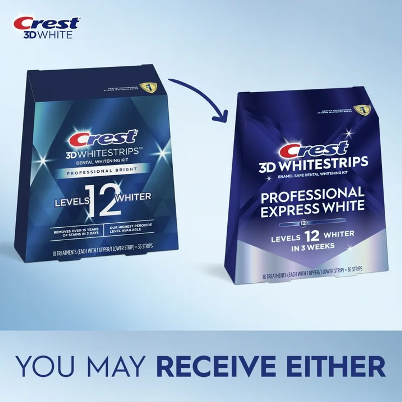 Crest 3D Whitestrips Professional Express White (formerly Professional Bright) Crest 3D Whitestrips Professional Express White (formerly Professional Bright)