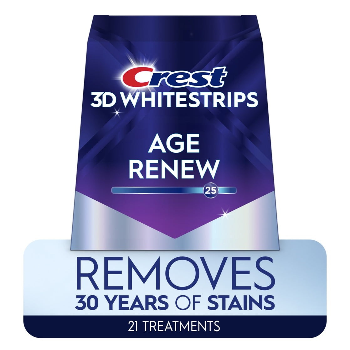 Crest 3D Whitestrips Age Renew (Supreme Bright) - 25 Stufen Weißer