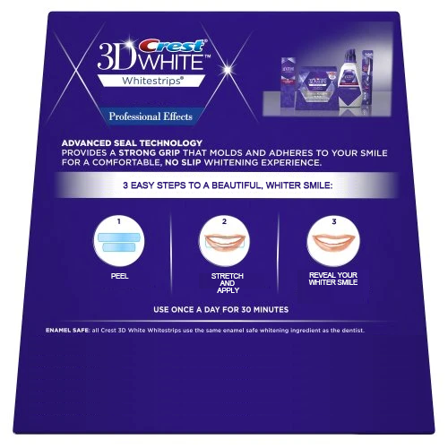 [TWIN] Crest 3D Whitestrips Professional Effects mit LED Bundle (nicht in der versiegelten Box)