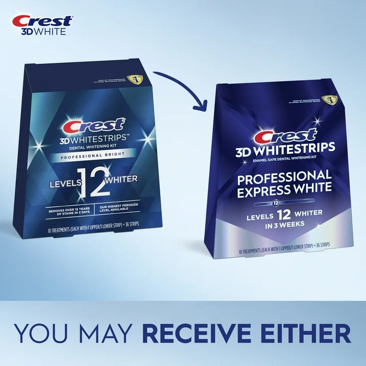 Crest 3D Whitestrips Professional Express White (ehemals Professional Bright)