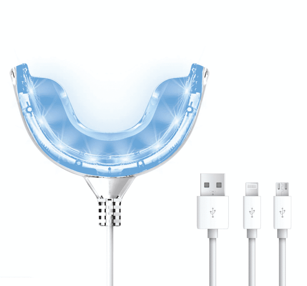 [TWIN] Zestaw Crest 3DWhitestrips 1 Hour Express + LED (nie w zapieczętowanym pudełku)