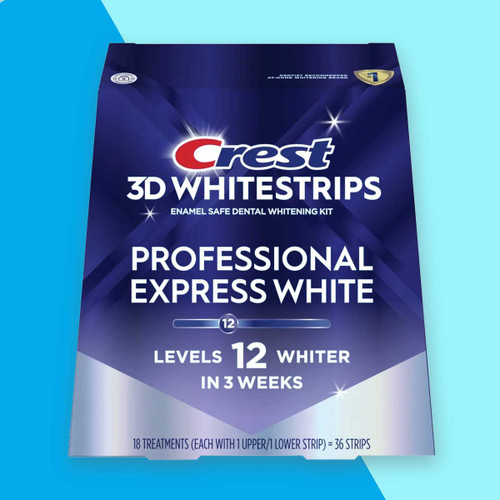 Crest 3D Whitestrips Professional Express White (anciennement Professional Bright)