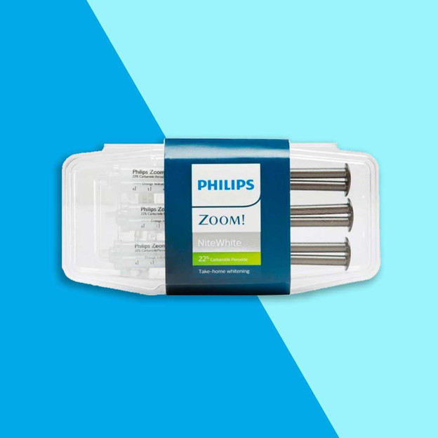 Philips Zoom Nite White 22% CP Teeth Whitening Gel Take Home Treatment (Carbamide Peroxide + ACP)